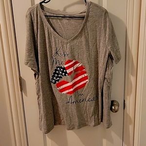 American Flag Tee